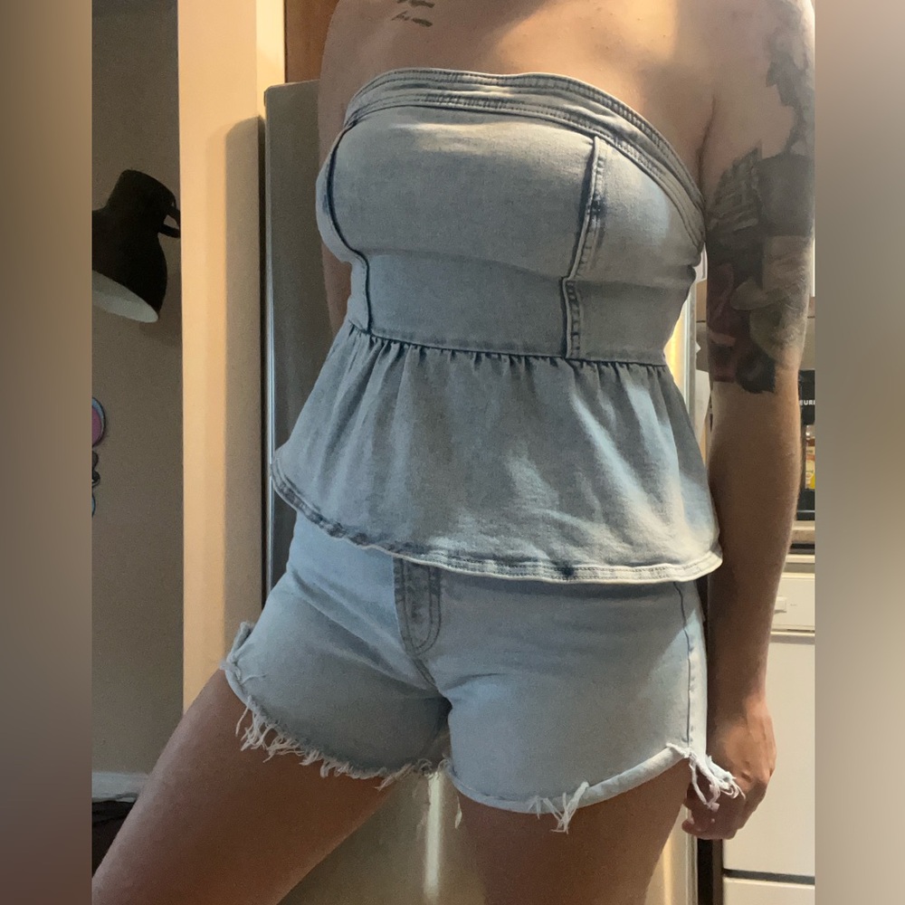 BOGO 2/$10 | H&M Denim Boustier